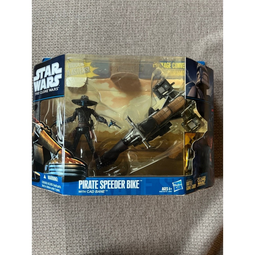 Star Wars The Clone Wars Vehicles & Sets 2010 Pirate Speeder Bike with Cad Bane
